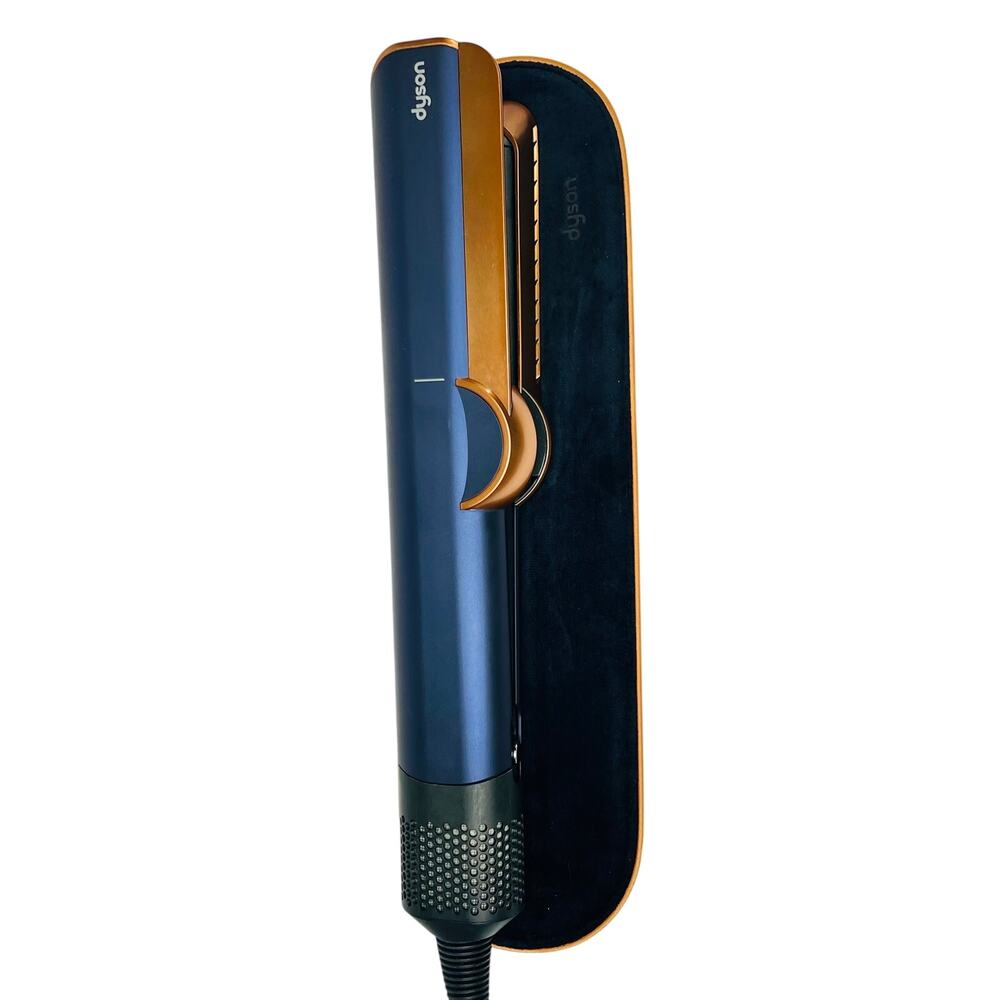 Dyson Airstraight Straightener Wet-to-Dry Prussian Blue Copper Incl Mat, No Box